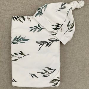 Brand New Swaddle Set + Hat